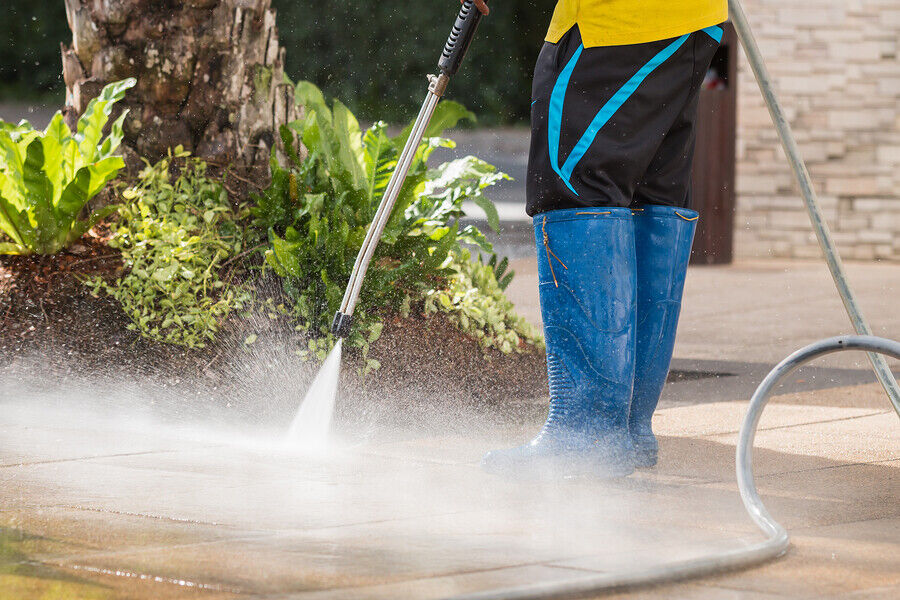 Commercial power washing by Dynasty Commercial Cleaning LLC