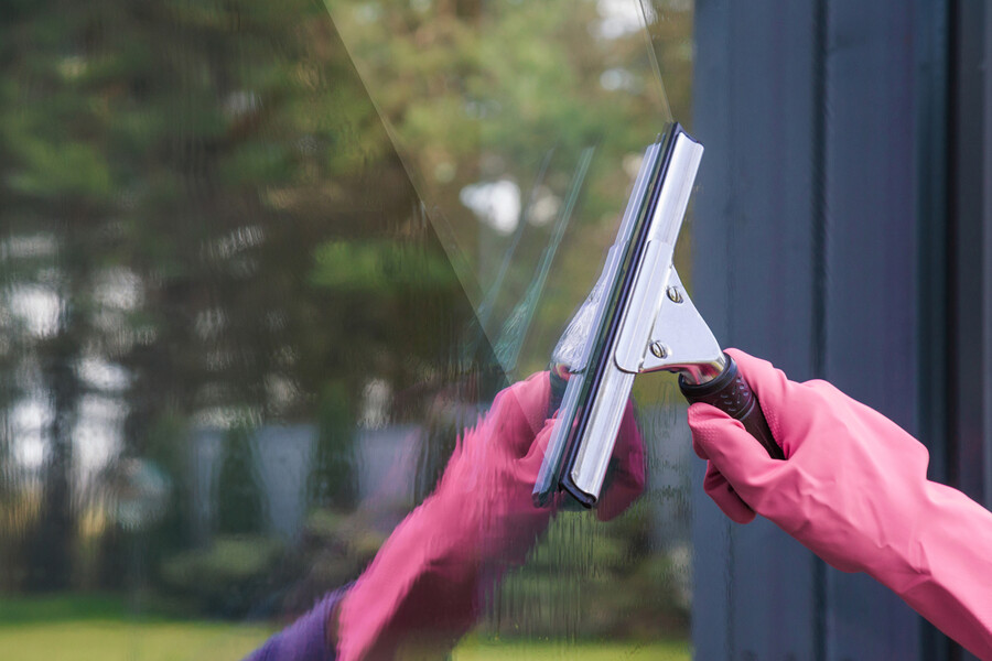 Commercial window cleaning by Dynasty Commercial Cleaning LLC